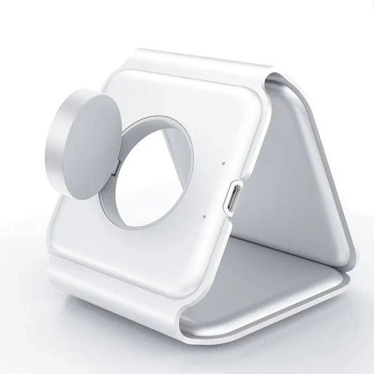 3 In 1 Magnetic Wireless Charging Folding Mobile Phone Holder - FOUNDERS INC