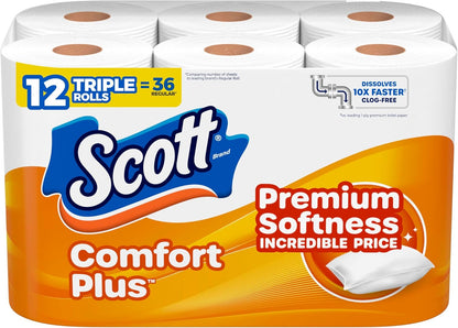 Scott ComfortPlus Triple Rolls