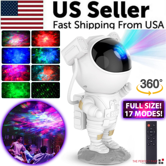 Astronaut Projector Galaxy Starry Sky Night Light Ocean Star LED Lamp Remote - FOUNDERS INC