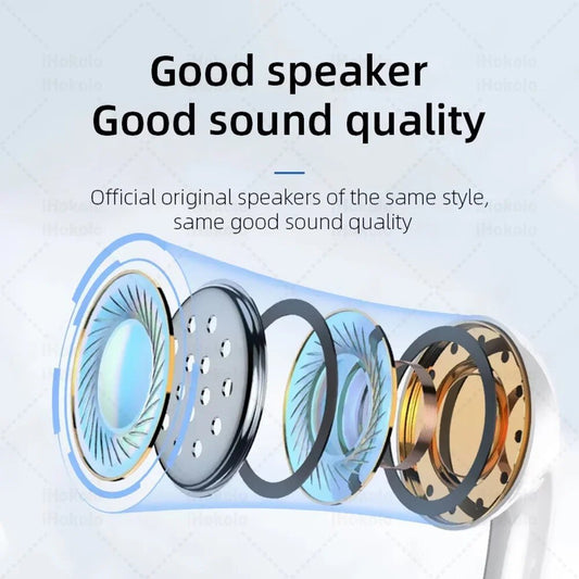Crystal Clear Sound Earphones - NEXASHOP