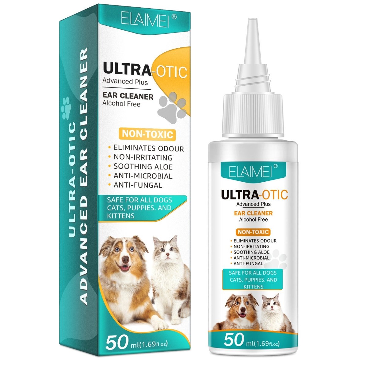 Pet Ear Cleaner 50ml - FOUNDERS INC