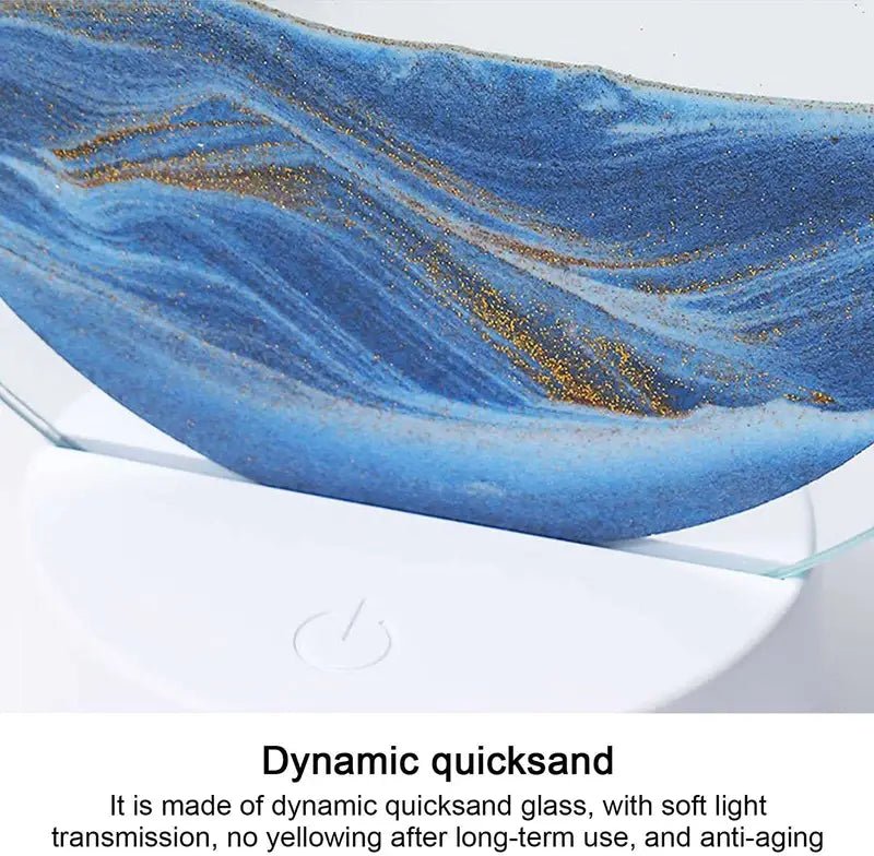 RGB LED Sandscape Table Lamp with Moving Sand Art - NEXASHOP