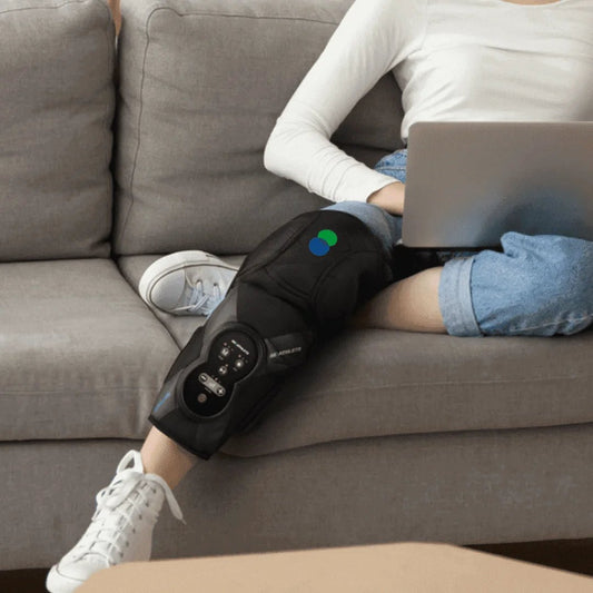 Xpress Rechargeable Knee Massager for Pain Relief, Leg Massager with Heat and Compression Relief - NEXASHOP